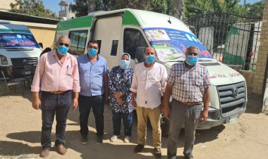 الكشف على 1364 مواطن خلال قافلة طبية بالنوبارية