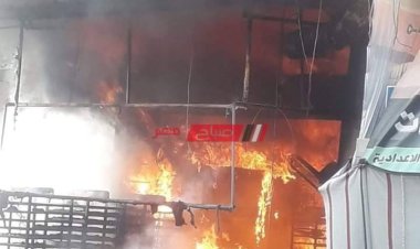 إخماد حريق داخل «فرن عيش» بكورنيش النيل بالوراق