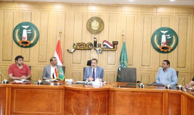 محافظ المنوفية يوجه بإعداد حصر للمساحات الزراعية