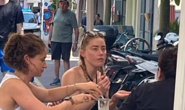 الممثلة آمبرد هيرد.. تزور صديقتها الصحفية الإسرائيلية بـ«تل أبيب»