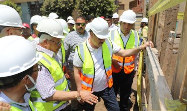 محافظ المنوفية يتفقد مشروعات ممولة من البنك الدولي بتلا