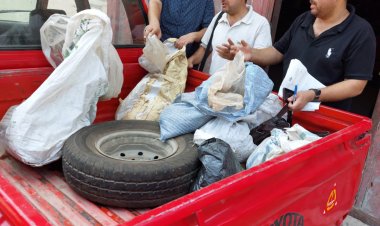 ضبط 95 كيلو توابل تحتوي على مخلفات قوارض بالبحيرة