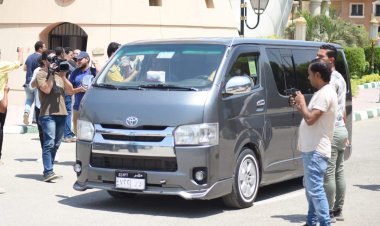 تشيع جثمان رجاء حسين  بحضور نقيب المهن التمثيلية.. صور