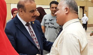 طلاب دمياط يختارون الرئيس السيسي كقدوة يحتذى بها