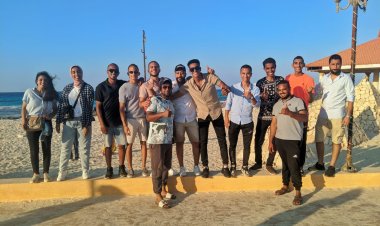 طلاب جامعة الأقصر يشاركون في المهرجان الرابع للرياضات الشاطئية بمطروح