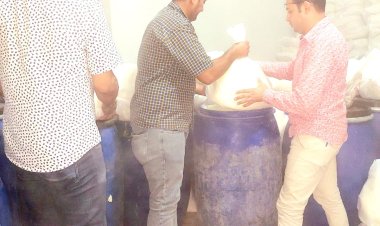 ضبط  7500 كيلو قشطة مجهولة المصدر داخل ثلاجة في البحيرة