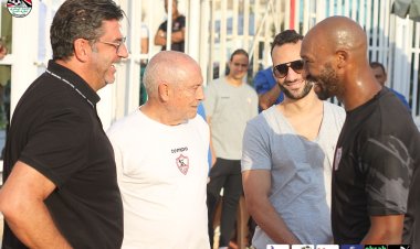 مدرب المنتخب يزور نادي الزمالك ويجتمع مع فيريرا وأمير مرتضى