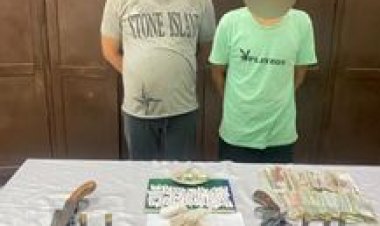 القبض على مسجلين خطر بحوزتهما أسلحة نارية وهيروين بروض الفرج