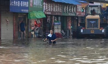  غرق أربعة أشخاص بفيضان ضرب الصين اليوم