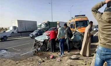 مصرع شاب في حادث تصادم بين سيارة ودراجة بخارية بالبدرشين