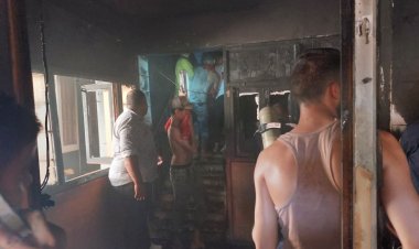 الرئيس السيسي يوجه أجهزة الدولة بالتعامل مع حريق كنيسة أبو سيفين بإمبابة