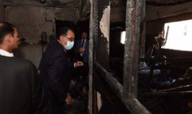 تفاصيل تفقد رئيس الوزراء موقع حادث كنيسة أبو سيفين بإمبابة ومستشفى العجوزة
