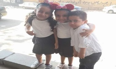 صورة| 3 أطفال أشقاء ضمن ضحايا حريق كنيسة أبو سيفين