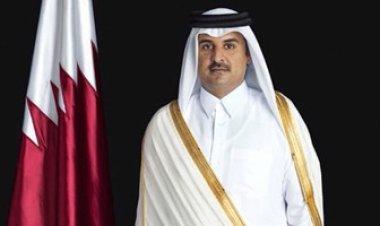 أمير قطر يرسل برقية عزاء للرئيس السيسى فى ضحايا حريق كنيسة أبو سيفين
