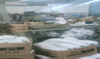 ضبط مسئول عن مصنع جلود بدون ترخيص بالقاهرة