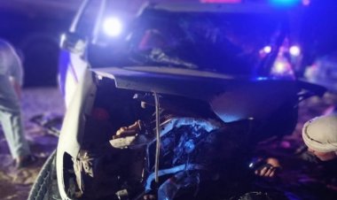 بينهم أطفال.. إصابة 9 أشخاص إثر حادث تصادم سيارتين في قنا