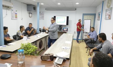 إطلاق البرنامج التدريبي لتنمية المهارات وتطوير الذات للعمالة الحرفية بمياه المنوفية