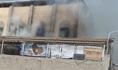 اندلاع حريق في كنيسة الأنبا بيشوي بالمنيا الجديدة