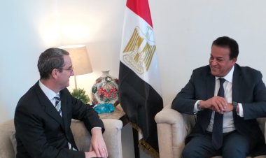 وزير الصحة يستقبل رئيس بعثة اللجنة الدولية للصليب الأحمر بمصر