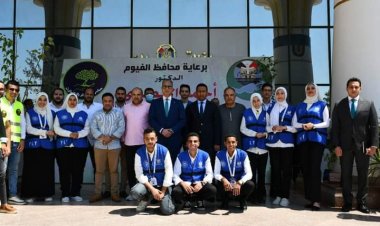 محافظ الفيوم يشهد تدشين مبادرة "أشجار بلا كوارث" لتحسين البيئة