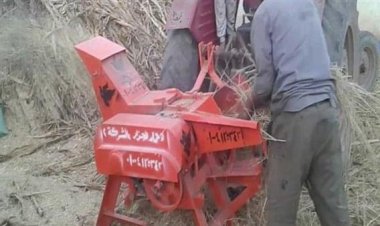 ماكينة «دراسة البرسيم» تُنهي حياة مزارع في سوهاج