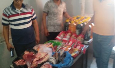 ضبط طن أسمدة  قبل بيعه في السوق السوداء ولحوم غير صالحة للاستهلاك الآدمي بالبحيرة