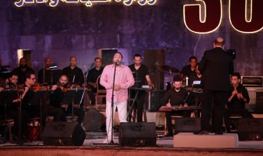 صور| علي الحجار يستحوذ على وجدان الحضور بمحكى القلعة 