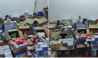 ضبط 4 مليون عبوة وقرص منشطات وأدوية مجهولة المصدر داخل مخزن بمدينة نصر