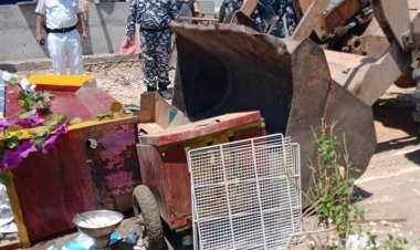 وزارة الرى تشن حملة مكبرة بالقليوبية وتزيل 4 حالات تعدٍ على ترعة الإسماعيلية 