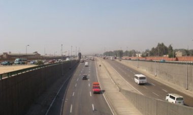 إغلاق جزئى لطريق المنصورية بسبب إصلاح هبوط أرضى لمدة أسبوعين