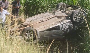 بالأسماء.. مصرع طفل وإصابة والديه إثر انقلاب سيارة ملاكي بقنا