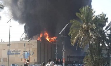 الداخلية تكشف ملابسات حريق كارفور الإسكندرية.. صور