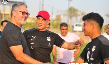 «ميكالي» يؤازر منتخب الناشئين قبل «كأس العرب»