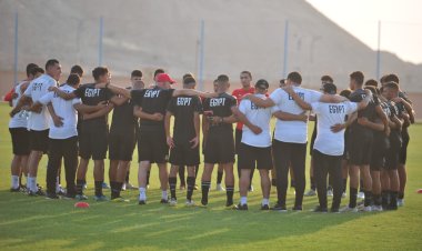 منتخب الناشئين يختتم تدريباته قبل السفر إلي الجزائر للمشاركة في «كأس العرب»