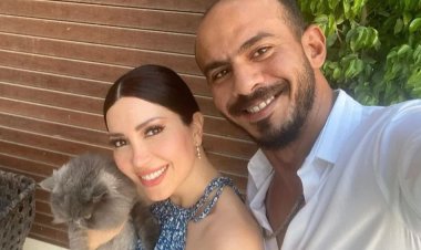 زوج نسرين طافش ينفي طلاقهما: لسه مراتي وسيبوا الناس تعيش بحرية