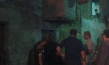 انهيار عقار قديم على أسرة من ذوي الهمم بحدائق القبة.. صور