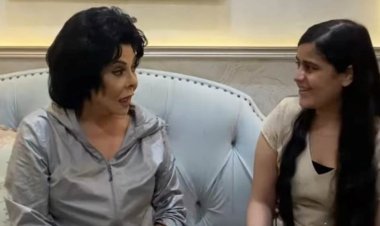 إسعاد يونس تحقق أمنية مونيكا محاربة السرطان بمقابلتها