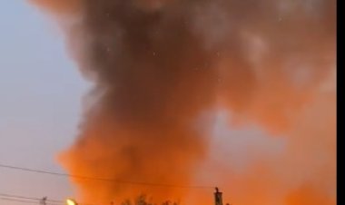 عاجل| الصور الأولى لحريق استوديوهات شبرامنت