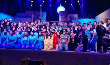 تكريم أحمد فتحي والفيشاوي من الجامعة البريطانية عقب مشاهدة «عريس البحر»