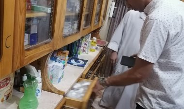 ضبط 4000 عبوة أدوية مغشوشة ومهربة داخل محل يدار على هيئة صيدلية بالبحيرة