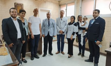 قيادات المصري الديمقراطي الاجتماعي تزور مصابي كنيسة امبابة