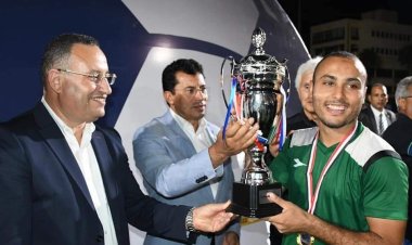 بحضور وزير الشباب والرياضة.. جامعة المنوفية بطل كأس مصر للجامعات