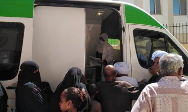 ضمن مبادرة حياة كريمة.. الكشف على 1163 مواطنا مجانًا بقرية أبنود في قنا