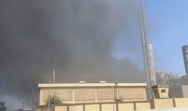 التحريات في حريق محطة كهرباء حلوان: «نشبت داخل مبنى متهالك ولا إصابات»