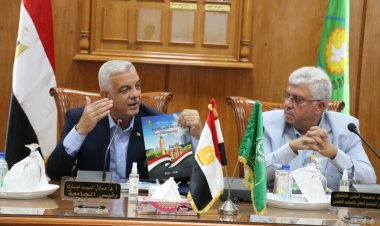 وزير التعليم العالي يرأس اجتماع مجلس جامعة المنوفية