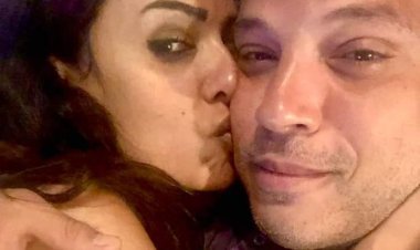 بالصور| زوجة تامر عبدالمنعم تحتفل بعيد زواجهم بطريقة رومانسية