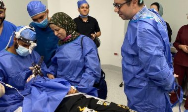 إجراء أول قائمة عمليات "أنف وأذن " بمستشفى سوهاج الجامعي الجديد