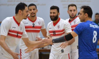 فريق الطائرة بالزمالك يفوز على الاتحاد وديًا استعدادًا للموسم الجديد
