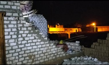 إصابة 5 أشخاص في انهيار منزل بقنا