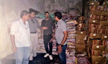 ضبط 16 طن فواكه معبأة غير صالحة للاستهلاك الآدمي داخل ثلاجة بالبحيرة